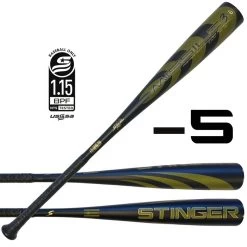 Stinger 2023 Missile 3 -5 Baseball USSSA Bat
