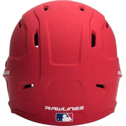 Rawlings MACH Series Matte Baseball Batting Helmet (Scarlet) 6 Rawlings MACH Series Matte Baseball Batting Helmet (Scarlet) - Image 4