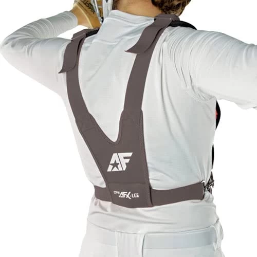 All-Star AFx Series Fastpitch Softball Catcher's Package (White/Graphite) 8 All-Star AFx Series Fastpitch Softball Catcher's Package (White/Graphite) - Image 6