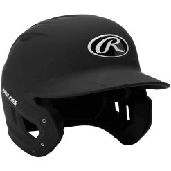 Rawlings MACH Series Matte Baseball Batting Helmet (Black) -Baseball Shop 514dfhl3ool
