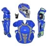 All-Star System 7 Axis Intermediate Baseball Catcher's Set, Intermediate (Royal) -Baseball Shop 5175ln1sbfl