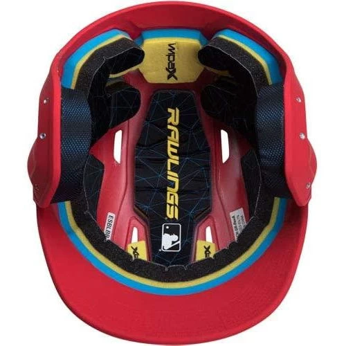 Rawlings MACH Series Matte Baseball Batting Helmet (Scarlet) 7 Rawlings MACH Series Matte Baseball Batting Helmet (Scarlet) - Image 5
