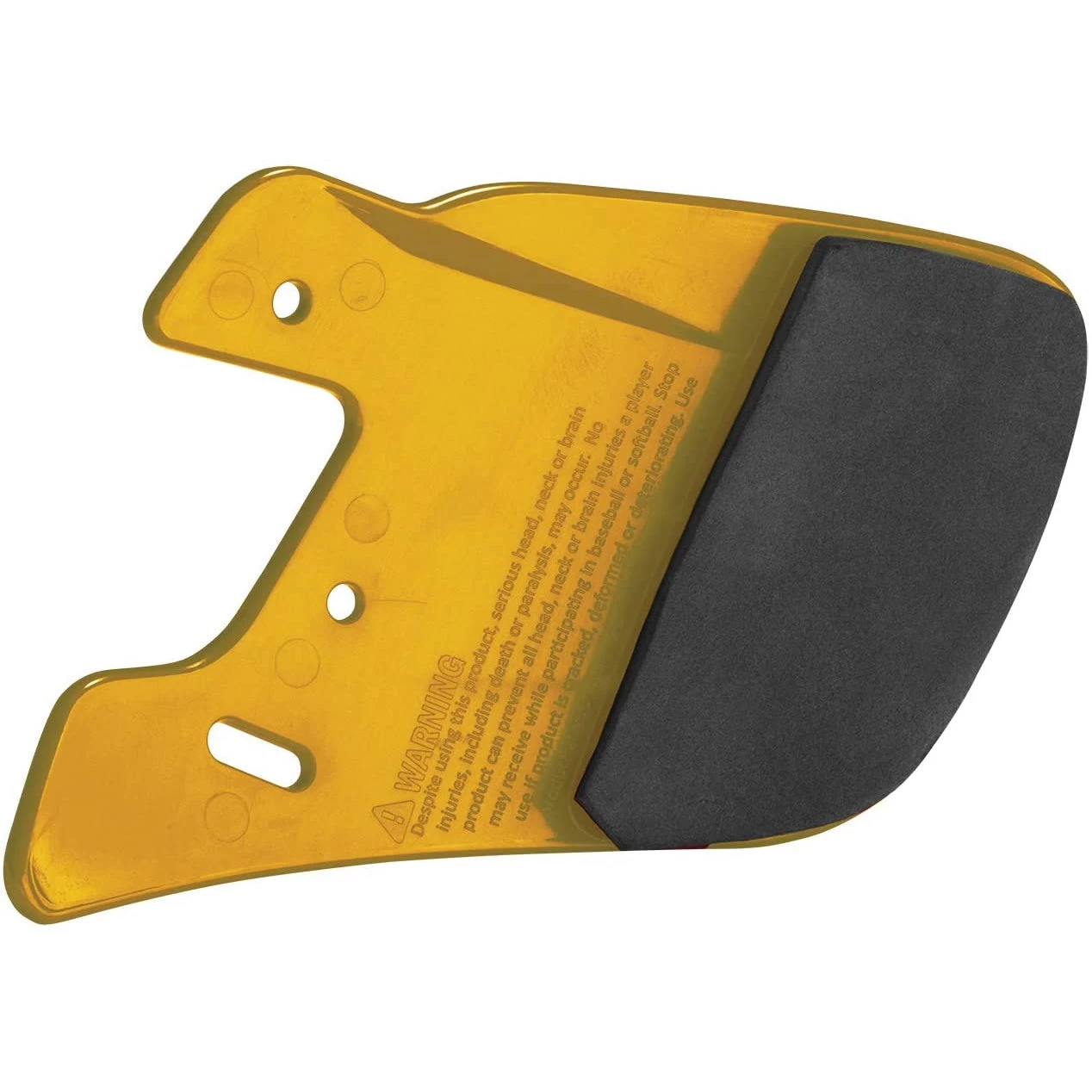 Easton Baseball Batting Helmet Extended Jaw Guard Right Handed Batting Helmet (Gold) 4 Easton Baseball Batting Helmet Extended Jaw Guard Right Handed Batting Helmet (Gold) - Image 2