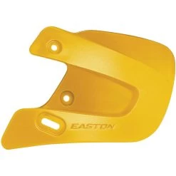Easton Baseball Batting Helmet Extended Jaw Guard Left Handed Batting Helmet (Gold)