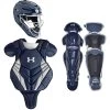 Under Armour Converge Victory NOCSAE Baseball Catcher's Equipment Set Intermediate (Navy)