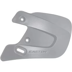Easton Baseball Batting Helmet Extended Jaw Guard Left Handed Batting Helmet (Light Grey)