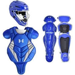 Under Armour Converge Victory NOCSAE Baseball Catcher's Equipment Set Intermediate (Royal)