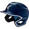 Easton Z5 2.0 Senior Batting Helmet Gloss Two-Tone Series Jaw Guard Compatible, Senior (Navy/Gray)