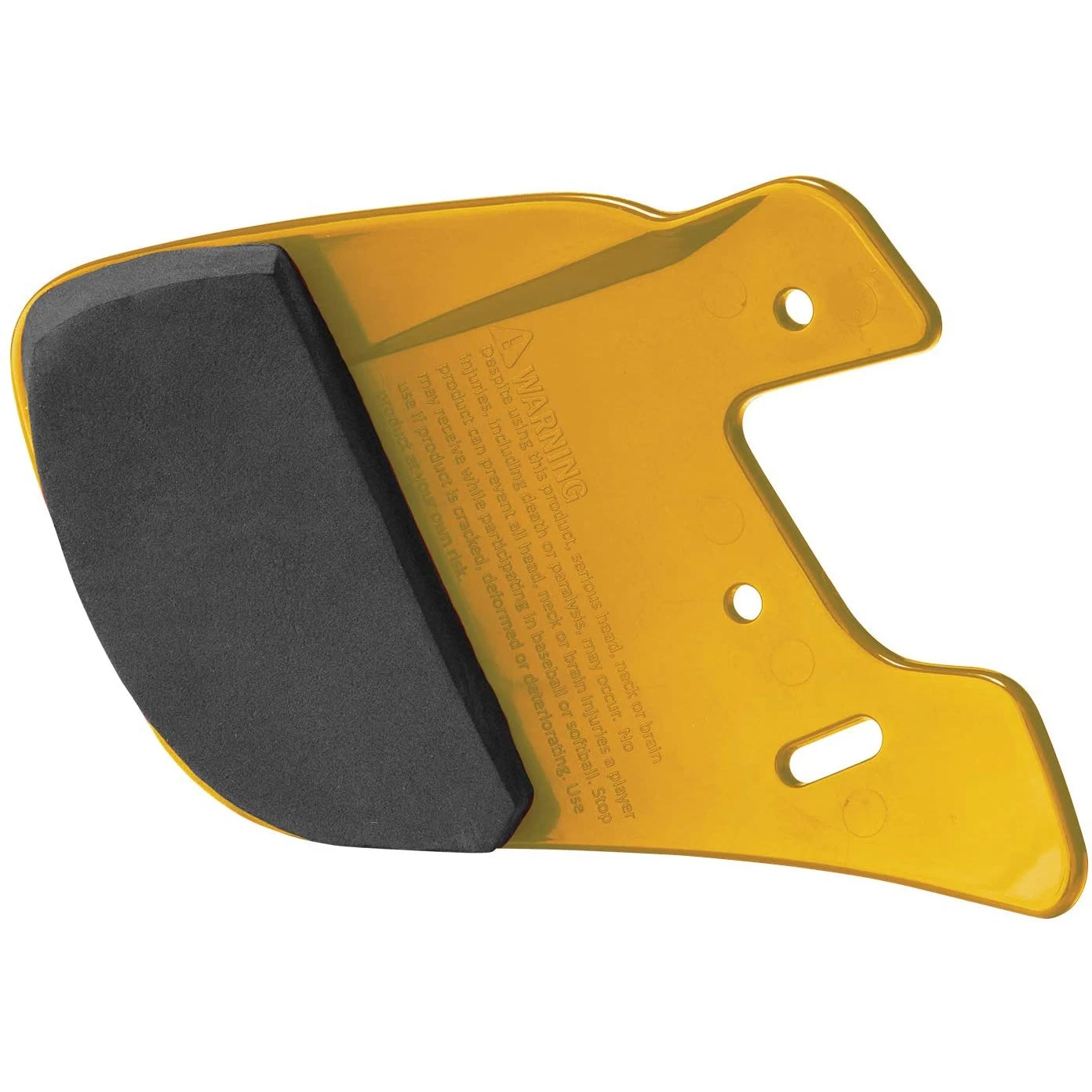 Easton Baseball Batting Helmet Extended Jaw Guard Left Handed Batting Helmet (Gold) 4 Easton Baseball Batting Helmet Extended Jaw Guard Left Handed Batting Helmet (Gold) - Image 2