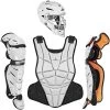 All-Star AFx Series Fastpitch Softball Catcher's Package (White/Black) -Baseball Shop 81G4PmDQybL. AC SL1500