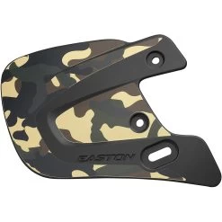 Easton Baseball Batting Helmet Extended Jaw Guard Left Handed Batting Helmet (Army Camo)