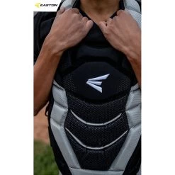 Easton Pro X Adult Baseball Catchers Chest Protector (Red/Silver) -Baseball Shop Easton ProXCPNonCC Black 9d63b4f5 8a95 4766 9482 1f364d5298df