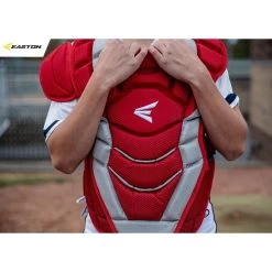 Easton Pro X Adult Baseball Catchers Chest Protector (Royal/Silver) -Baseball Shop Easton ProXCPNonCC Red d9b0e0e9 2d65 42d5 9273 693956e55d7e