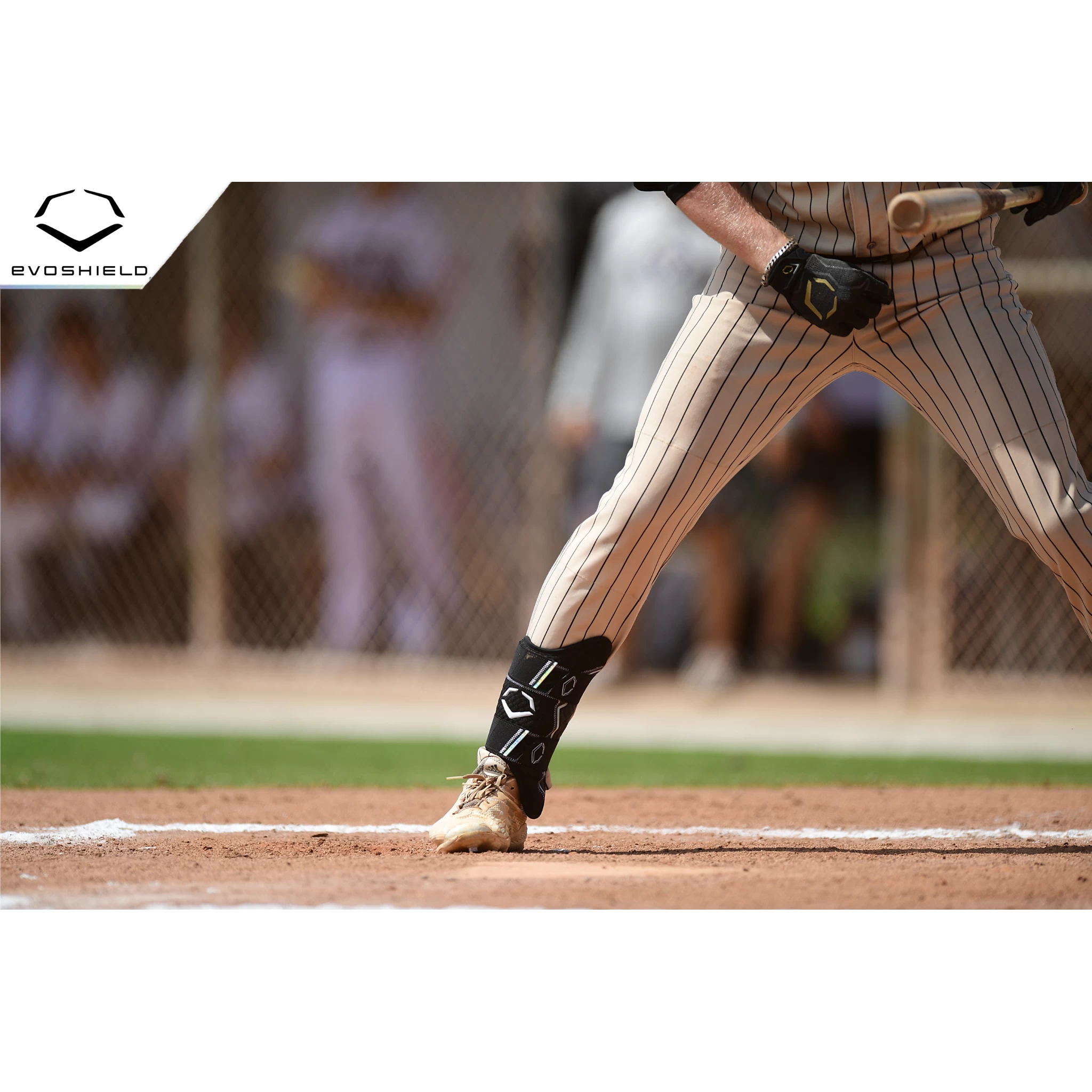 Evoshield PRO-SRZ 2.0 Left Handed Batter's Baseball Softball Leg Guard, Black 13 Evoshield PRO-SRZ 2.0 Left Handed Batter's Baseball Softball Leg Guard, Black - Image 11