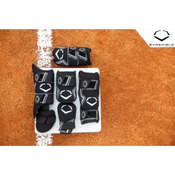 Evoshield PRO-SRZ 2.0 Left Handed Batter's Baseball Softball Leg Guard, Black 25 Evoshield PRO-SRZ 2.0 Left Handed Batter's Baseball Softball Leg Guard, Black -Baseball Shop EvoShield Leg Guard BLACK Lifestyle2