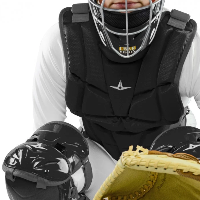 All-Star AFx Series Fastpitch Softball Catcher's Package (Black) 4 All-Star AFx Series Fastpitch Softball Catcher's Package (Black) - Image 2