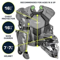 All-Star System 7 Axis Adult Catchers Gear, USA -Baseball Shop alstr ckccpro1x ro 5 92079f85 a9eb 442b bccc 05c7bf5ddb1a