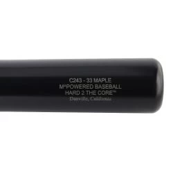 Mpowered Hard 2 The Core C-243 Maple Wood Bat 15 Mpowered Hard 2 The Core C-243 Maple Wood Bat -Baseball Shop bbx c243 33maple 2 1