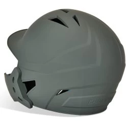 Champro HX Gamer Plus Baseball Batting Helmet Universal Jaw Guard Junior (Graphite) -Baseball Shop cha gamerplushlmet hxmjggrj grap 4