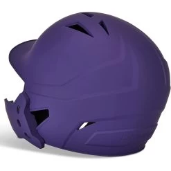 Champro HX Gamer Plus Baseball Batting Helmet Universal Jaw Guard Junior (Purple) -Baseball Shop cha gamerplushlmet hxmjgpuj purp 4