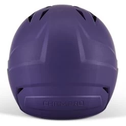 Champro HX Gamer Plus Baseball Batting Helmet Universal Jaw Guard Junior (Purple) -Baseball Shop cha gamerplushlmet hxmjgpuj purp 5