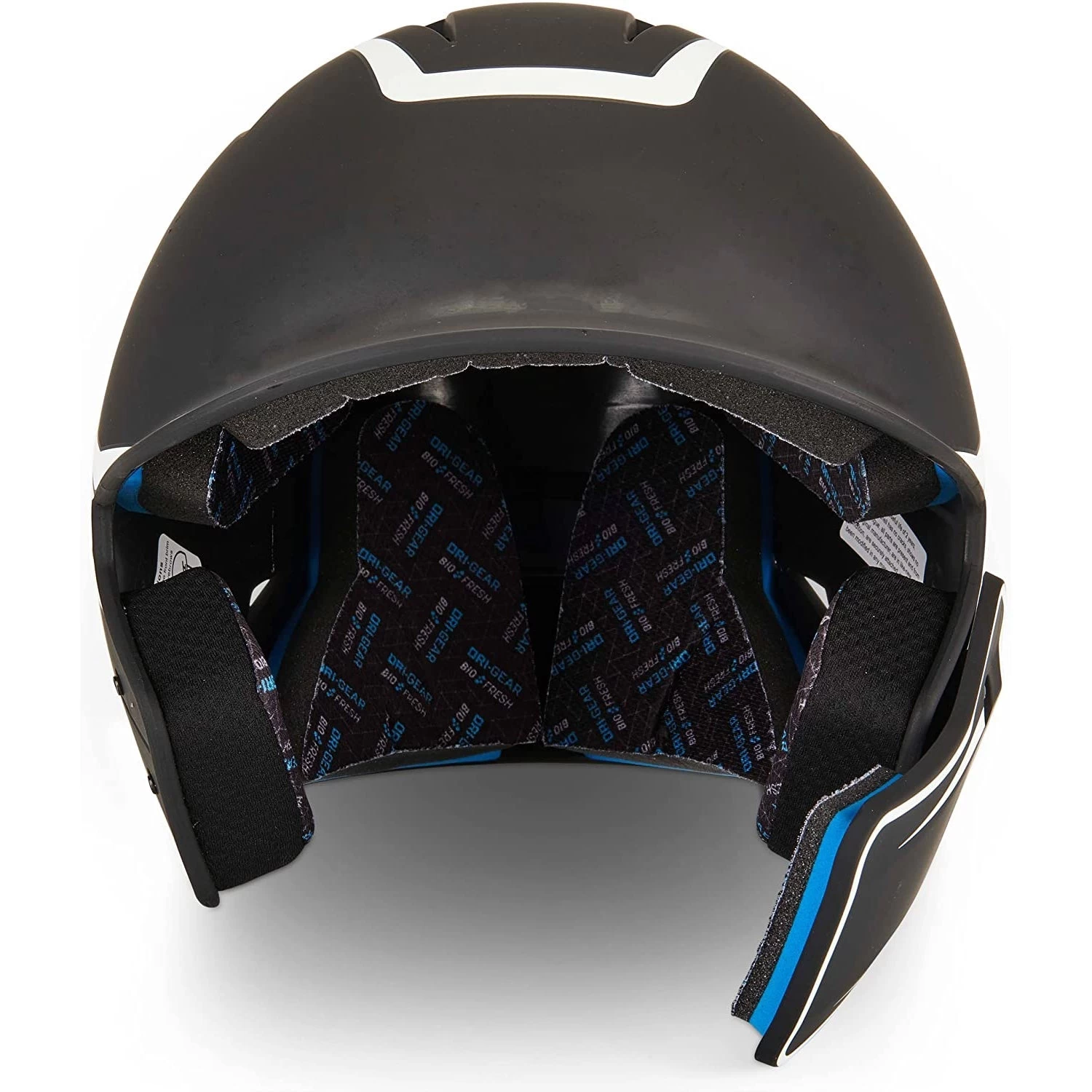 Champro HX Legend Plus Batting Helmet W/ Reversible Jaw Guard (Black / White) 6 Champro HX Legend Plus Batting Helmet W/ Reversible Jaw Guard (Black / White) - Image 4
