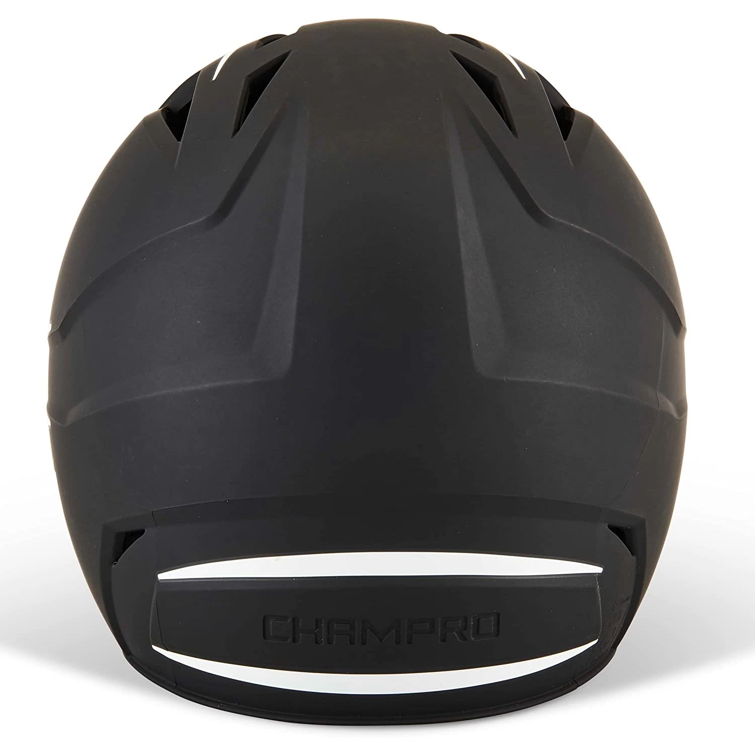 Champro HX Legend Plus Batting Helmet W/ Reversible Jaw Guard (Black / White) 7 Champro HX Legend Plus Batting Helmet W/ Reversible Jaw Guard (Black / White) - Image 5