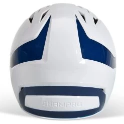 Champro Rise Pro Fastpitch Softball Batting Helmet W/ Facemask (White/Navy) -Baseball Shop cha prorishlmtmask hxfpg2nyj whna 5