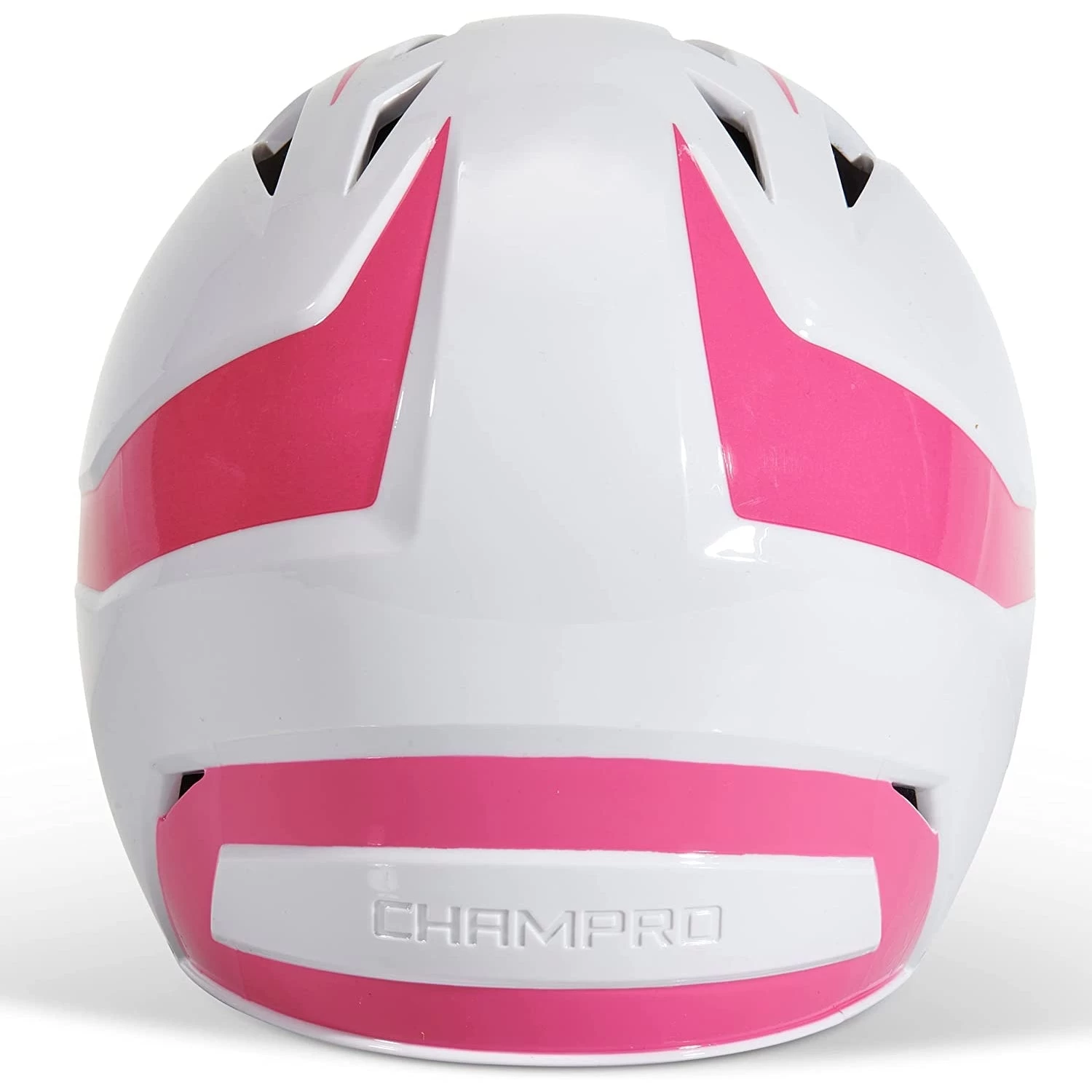 Champro Rise Pro Fastpitch Softball Batting Helmet W/ Facemask (White/Pink) 7 Champro Rise Pro Fastpitch Softball Batting Helmet W/ Facemask (White/Pink) - Image 5