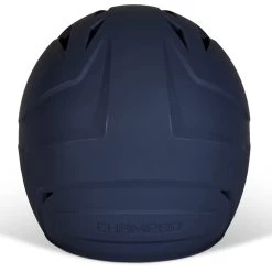 Champro HX Rise Matte Fastpitch/Softball Batting Helmet W/ Facemask (Navy) -Baseball Shop cha risehlmetwmask hxfpmnyj na 5