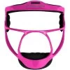 Champro Rampage Defensive Fielders Fastpitch Softball Face Mask Ultra Lightweight Optic (Pink)