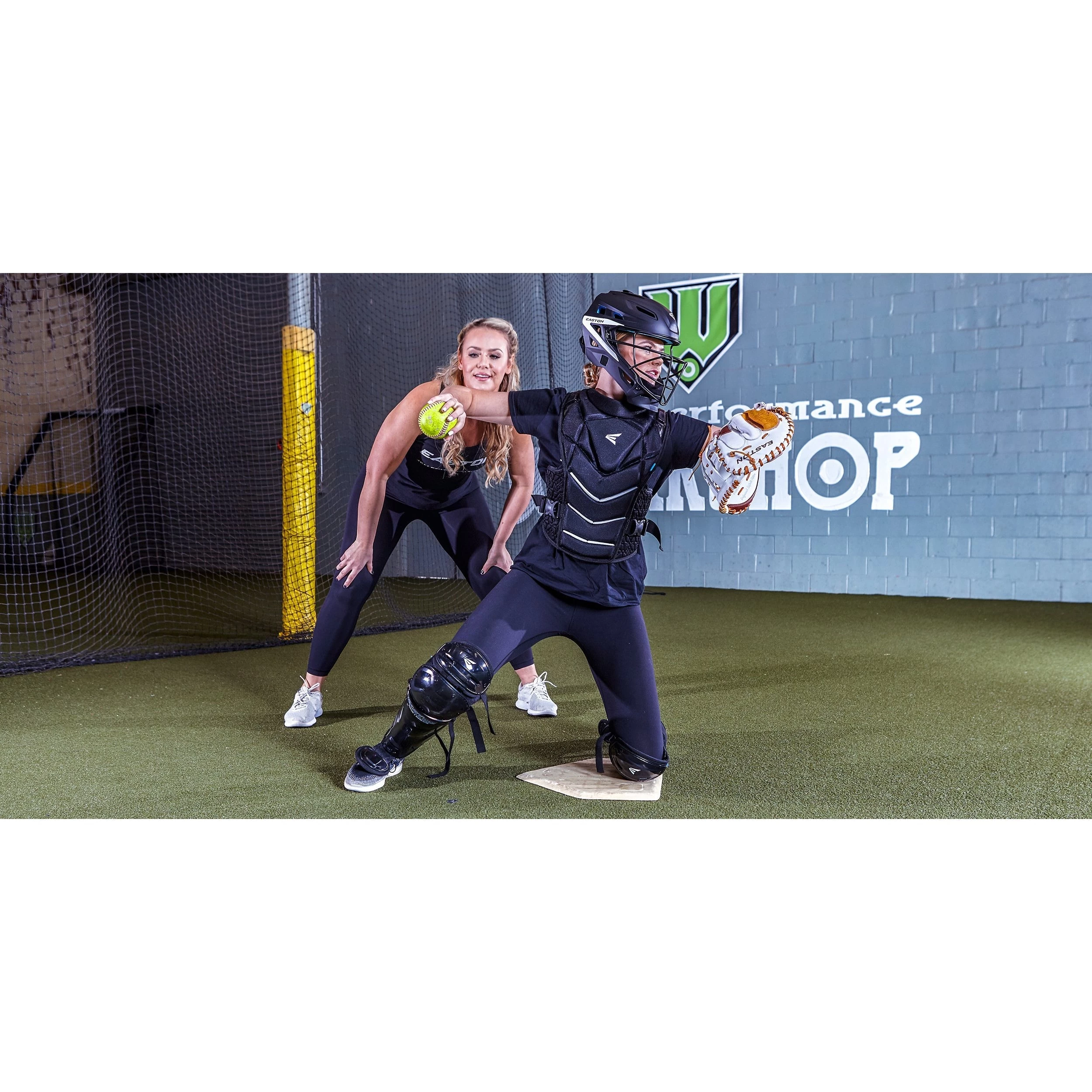 Easton Jen Schro The Very Best Fastpitch Softball Catchers Chest Protector (Green) 9 Easton Jen Schro The Very Best Fastpitch Softball Catchers Chest Protector (Green) - Image 7