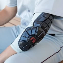 G-Form Pro Extended Adult Baseball Elbow Guard (Silver) -Baseball Shop g form ep0302 proextended baseball elbowguard silver lsi