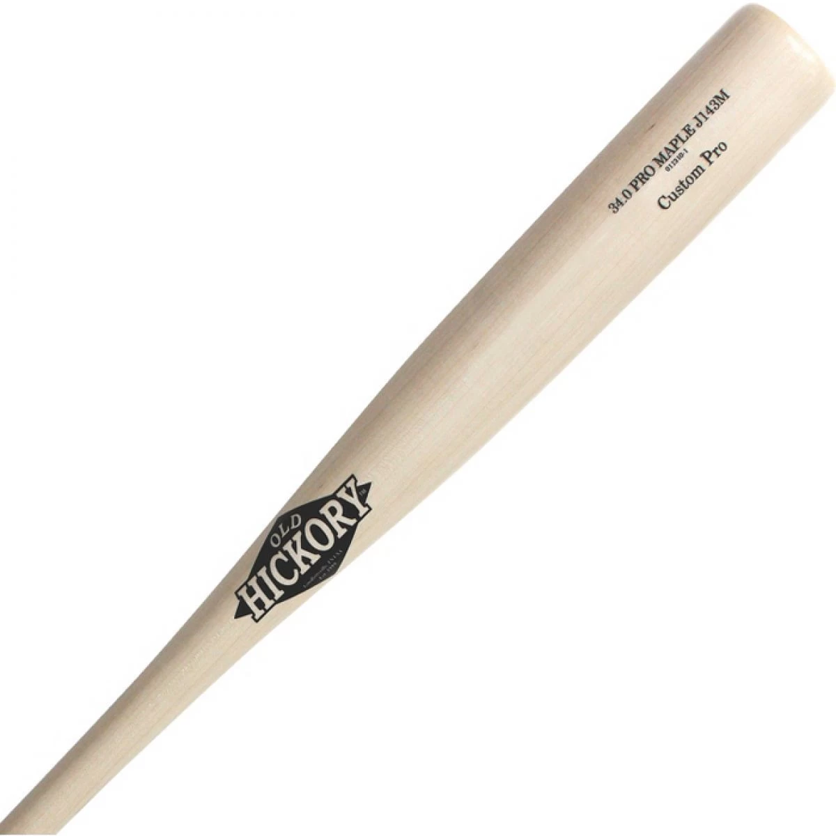 Old Hickory White Wash Maple Wood Bat 3 Old Hickory White Wash Maple Wood Bat