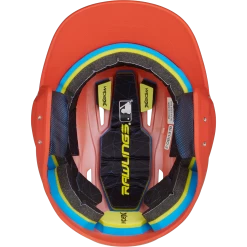 Rawlings MACH Series Matte Baseball Batting Helmet (Orange) -Baseball Shop machsr bo 10