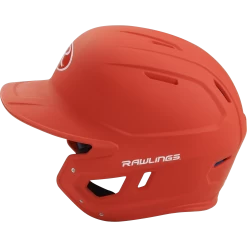 Rawlings MACH Series Matte Baseball Batting Helmet (Orange) -Baseball Shop machsr bo 3