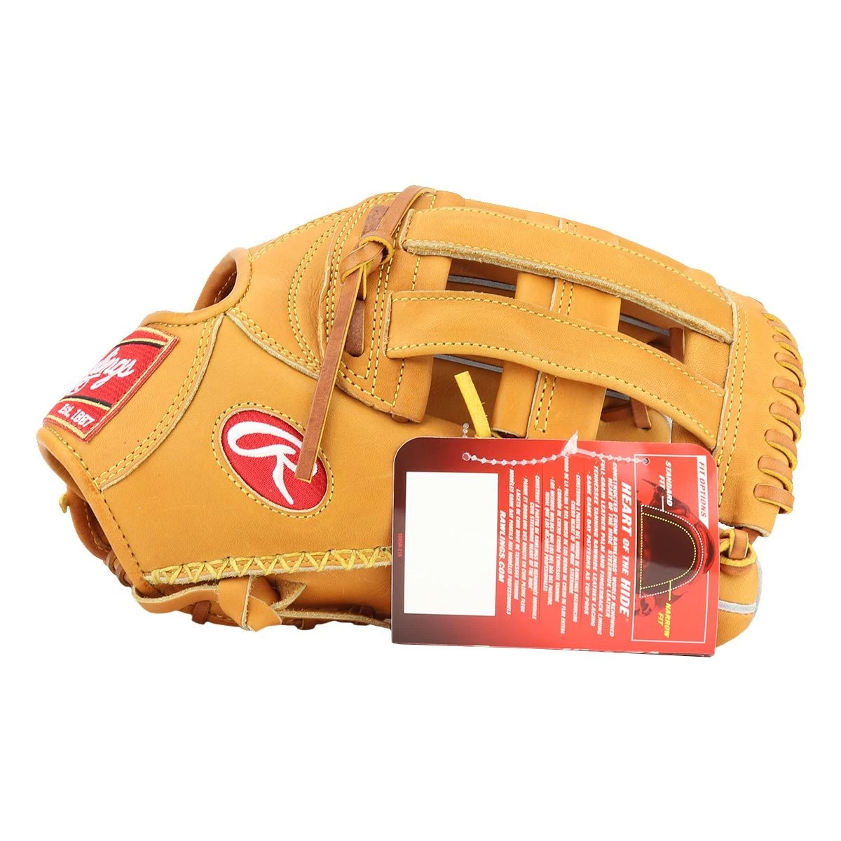 Rawlings Limited Edition Horween PROBH3HTG Bryce Harper Pattern 13" Baseball Fielders Glove 7 Rawlings Limited Edition Horween PROBH3HTG Bryce Harper Pattern 13" Baseball Fielders Glove - Image 5