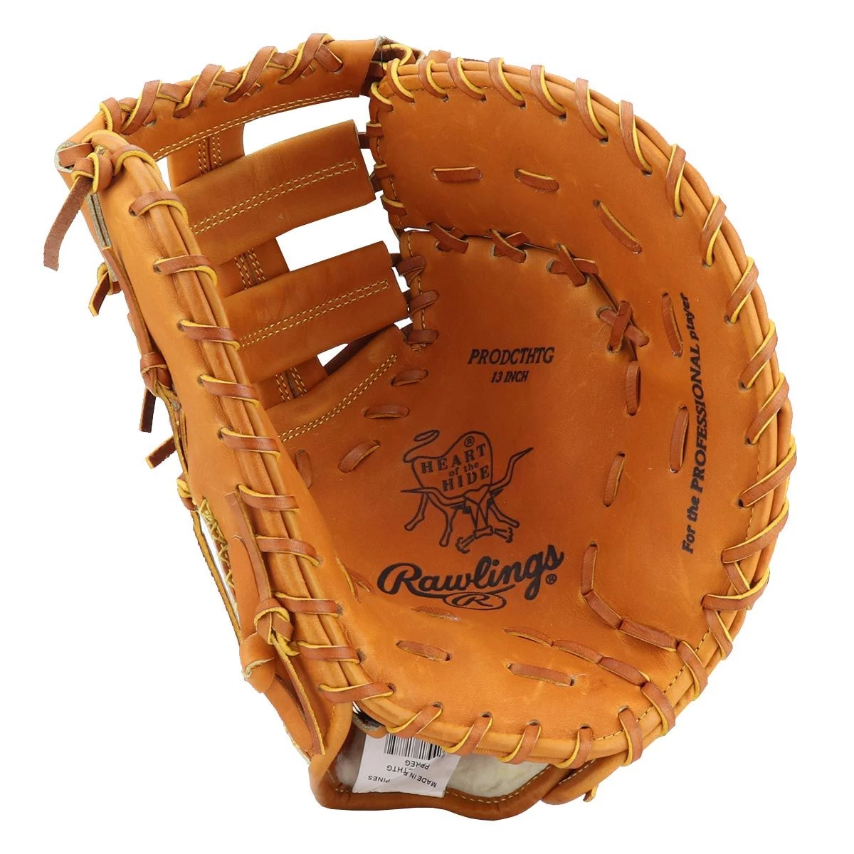 Rawlings Limited Edition Horween PRODCTHTG 13" Baseball First Base Mitt 4 Rawlings Limited Edition Horween PRODCTHTG 13" Baseball First Base Mitt - Image 3