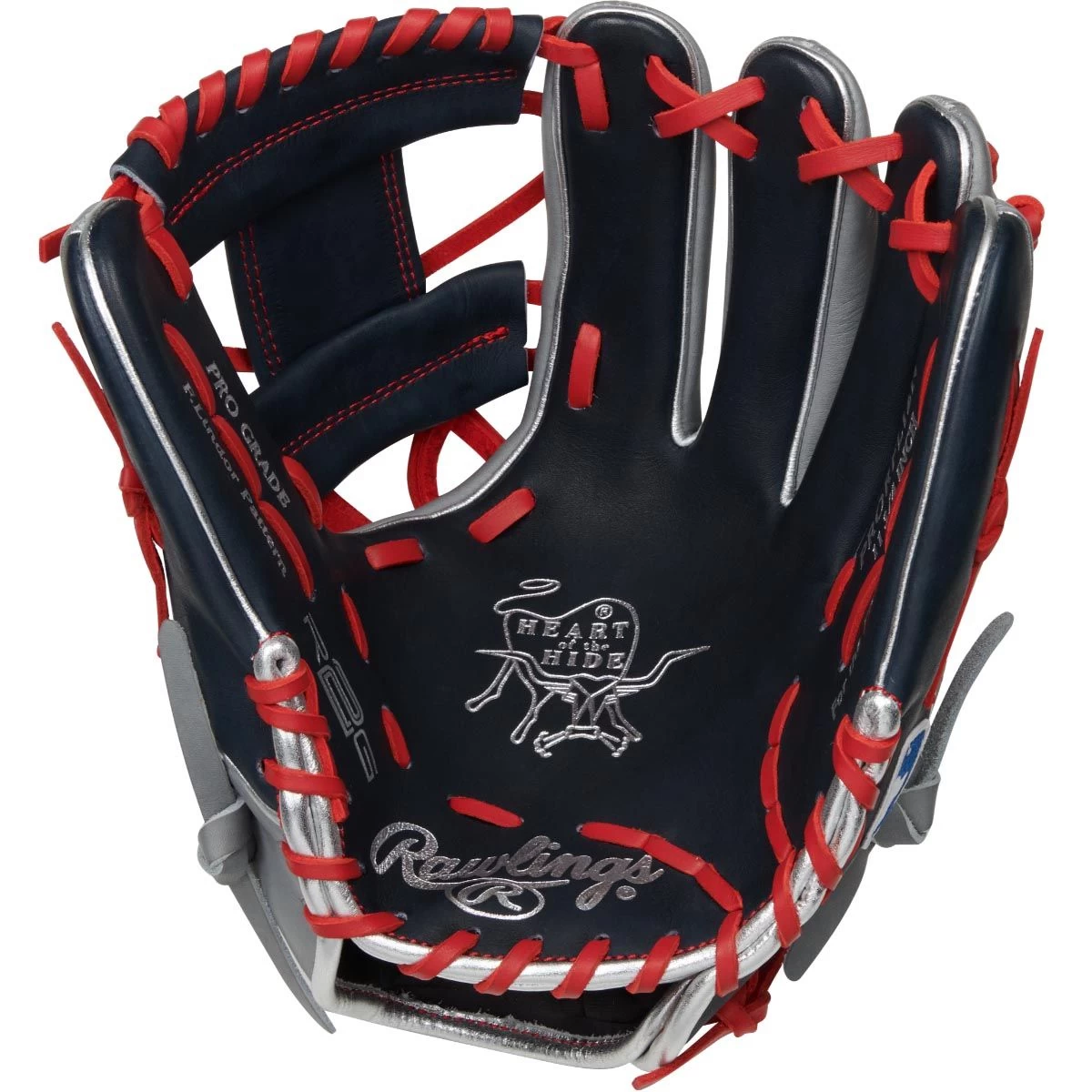 Rawlings Heart Of The Hide Conventional Pro I Web Narrow Fit 11.75" Baseball Fielder's Glove 4 Rawlings Heart Of The Hide Conventional Pro I Web Narrow Fit 11.75" Baseball Fielder's Glove - Image 2