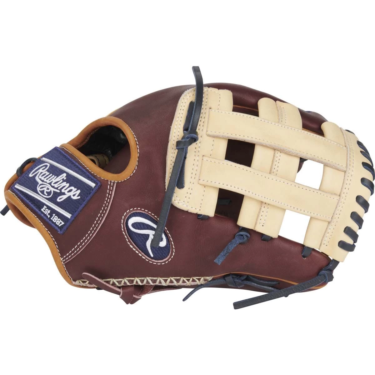 Rawlings Heart Of The Hide Colorsync 7.0 RPRORKB17SH 12.25" Baseball Fielders Glove 5 Rawlings Heart Of The Hide Colorsync 7.0 RPRORKB17SH 12.25" Baseball Fielders Glove - Image 3