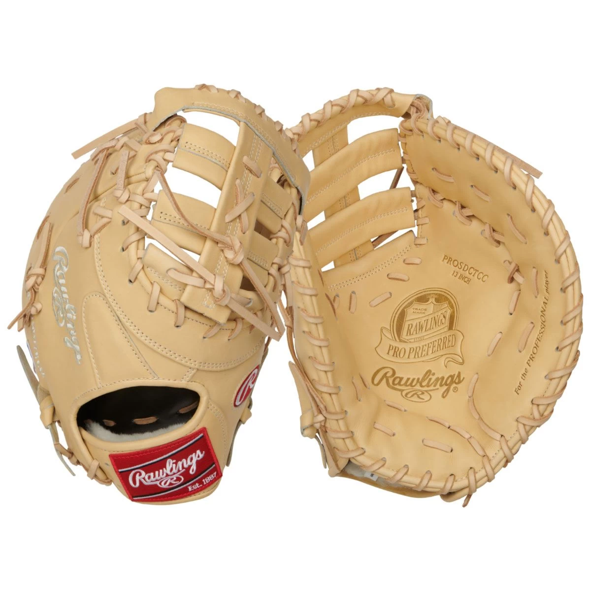Rawlings Pro Preferred PROSDCTCC 13" Baseball First Base Mitt 4 Rawlings Pro Preferred PROSDCTCC 13" Baseball First Base Mitt - Image 2