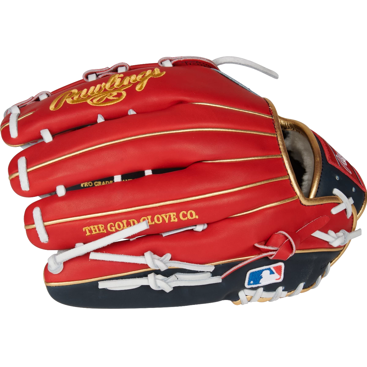 Rawlings Conventional Pro H Web Ronald Acuna Gameday Pattern 12 3/4" Pro Preferred Outfield Glove 7 Rawlings Conventional Pro H Web Ronald Acuna Gameday Pattern 12 3/4" Pro Preferred Outfield Glove - Image 5