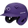 Rawlings R16 Velo Series Matte Baseball Batting Helmet (Purple) 1 Rawlings R16 Velo Series Matte Baseball Batting Helmet (Purple) -Baseball Shop r16mj pu 3quarterleft