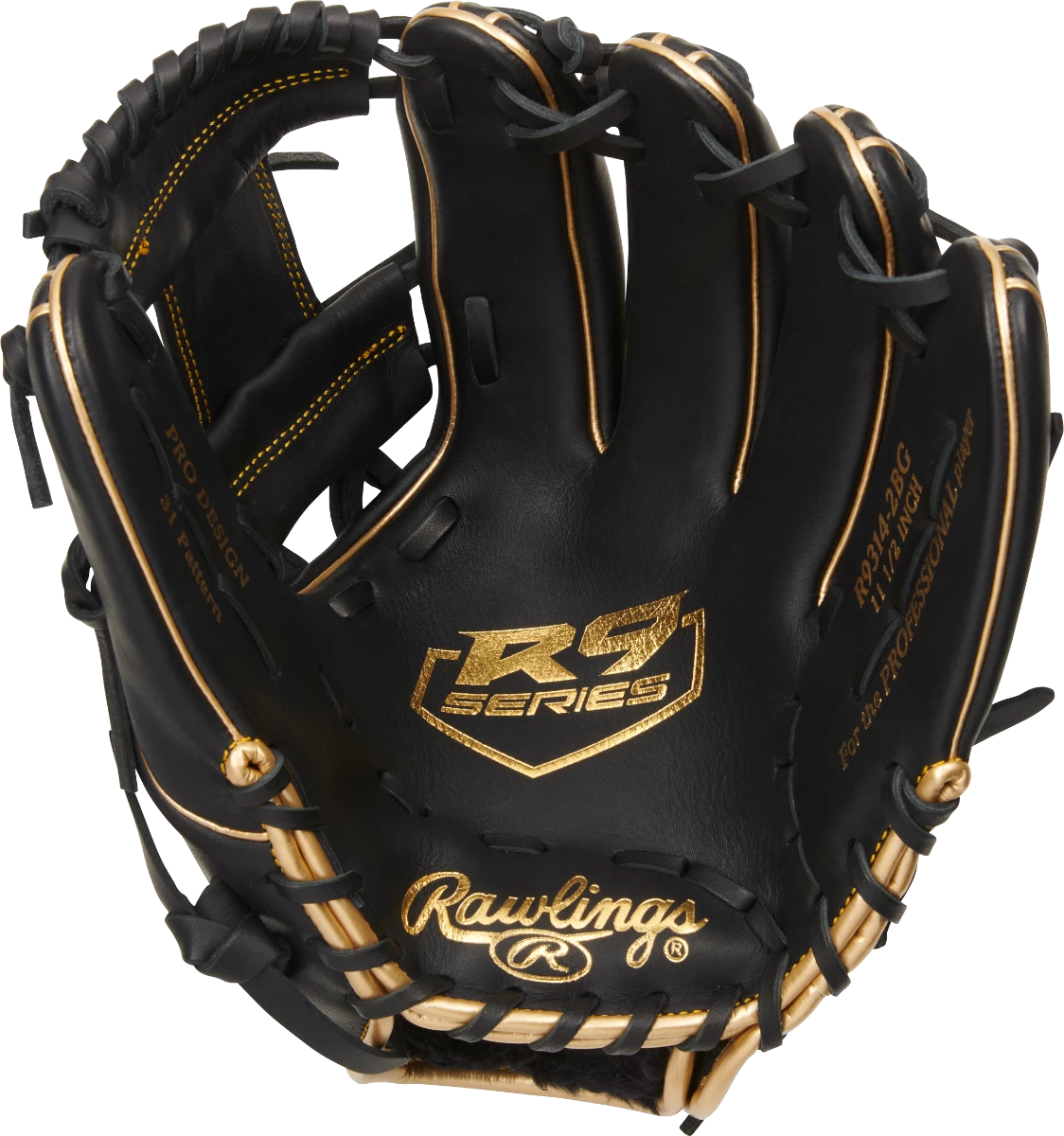Rawlings R9 Pro I Web R93142BG 11.5" Baseball Fielder's Glove 3 Rawlings R9 Pro I Web R93142BG 11.5" Baseball Fielder's Glove