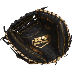 Rawlings R9 One Piece Solid Web R9TRCM 27" Baseball Catcher's Training Glove