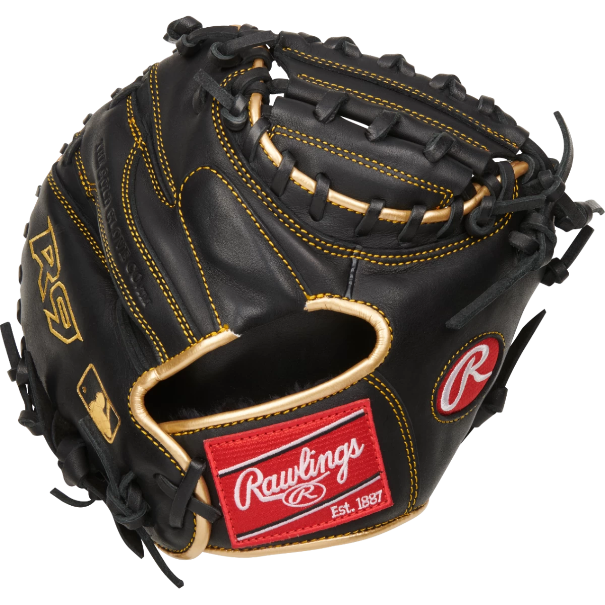 Rawlings R9 One Piece Solid Web R9TRCM 27" Baseball Catcher's Training Glove 4 Rawlings R9 One Piece Solid Web R9TRCM 27" Baseball Catcher's Training Glove - Image 2
