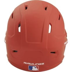 Rawlings Mach Matte Baseball Batting Helmet Junior & Senior Adult Size (Burnt Orange) -Baseball Shop raws mach bo7 sr 5