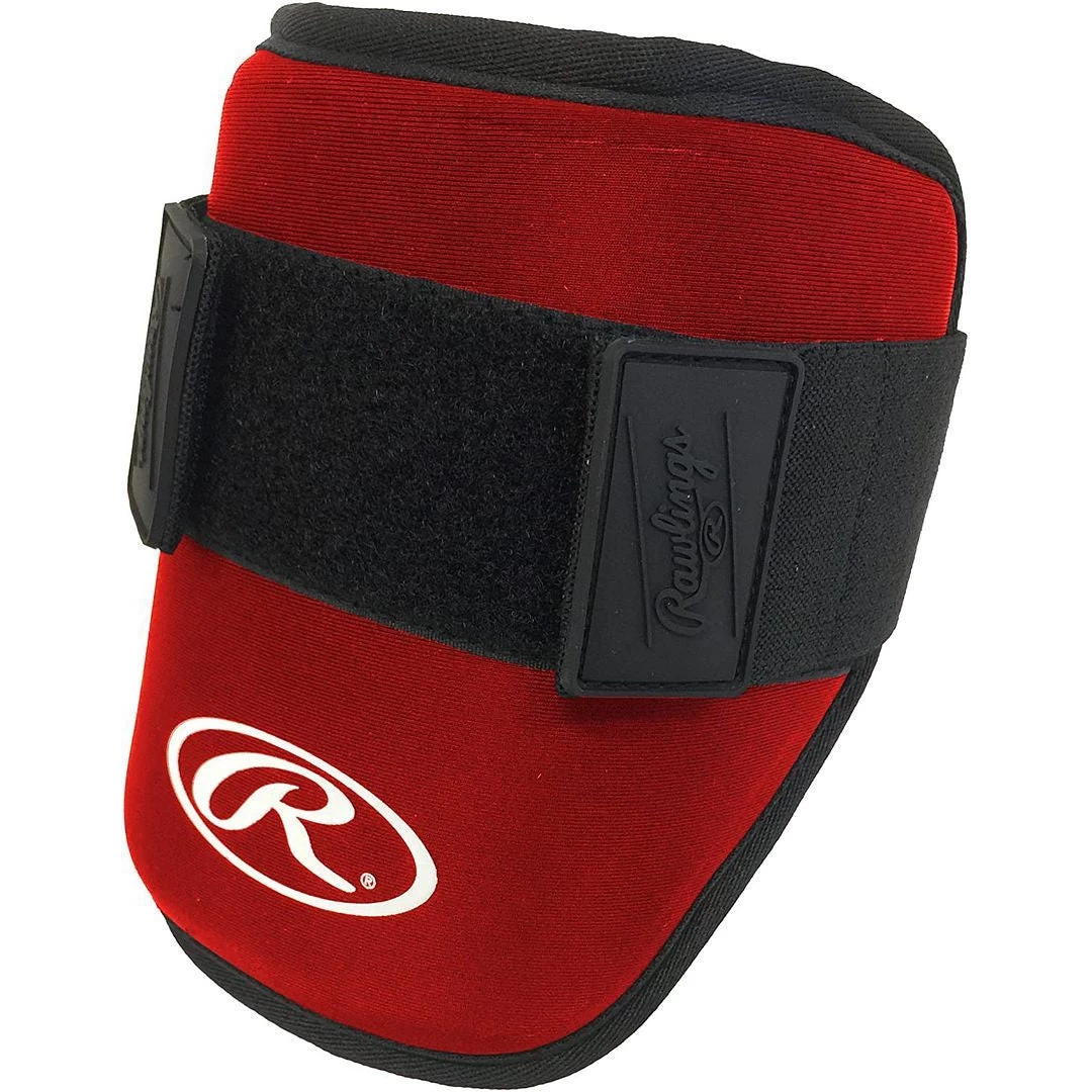 Rawlings Adult Baseball Batters Elbow Guard (Red) 3 Rawlings Adult Baseball Batters Elbow Guard (Red)