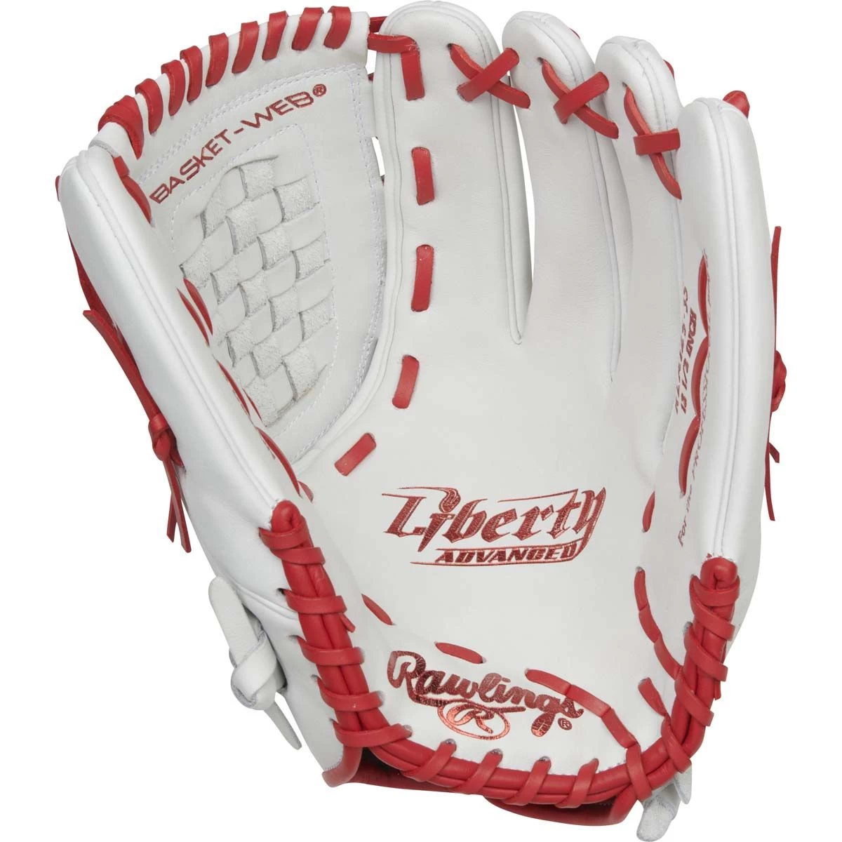 Rawlings Liberty Advanced RLA125-3S 12.5" Fastpitch Fielders Glove 3 Rawlings Liberty Advanced RLA125-3S 12.5" Fastpitch Fielders Glove