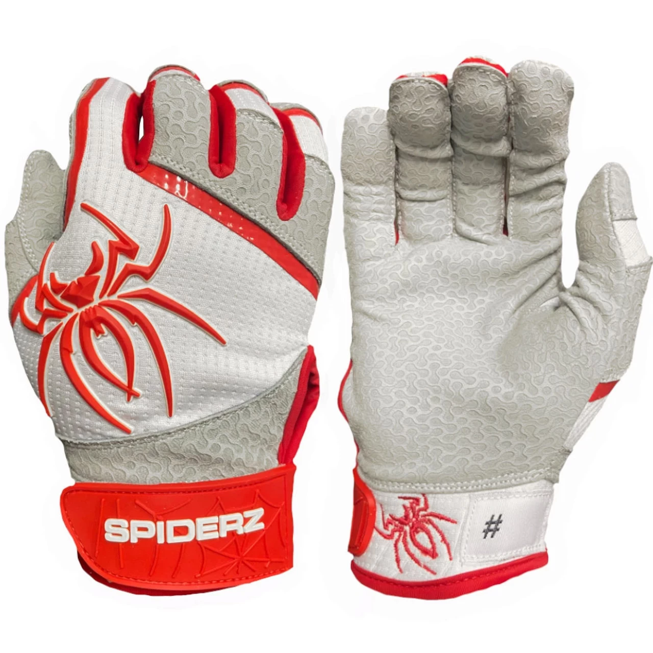 Spiderz PRO Adult Baseball/Softball Batting Gloves 8 Spiderz PRO Adult Baseball/Softball Batting Gloves - Image 6